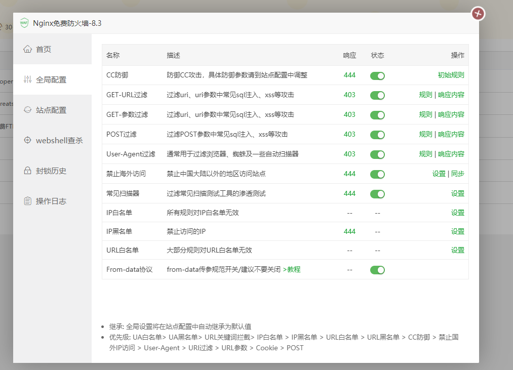 寶塔面板PbootCMS網站防黑教程 寶塔面板PbootCMS網站防黑教程